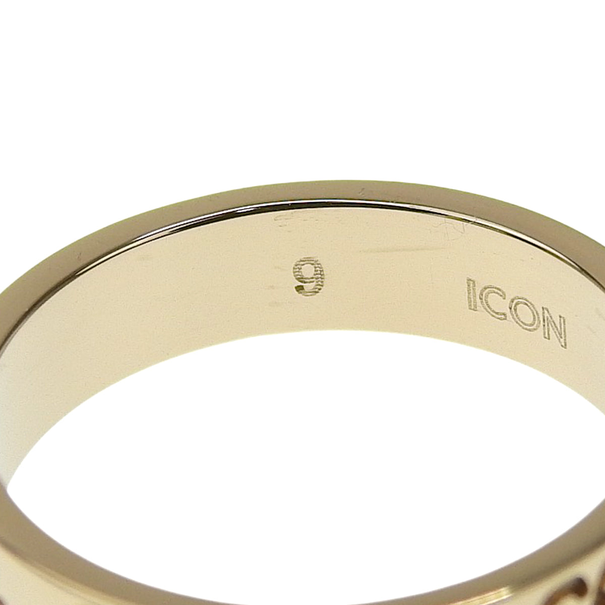 Icon Slim Ring Pink Gold K18PG
