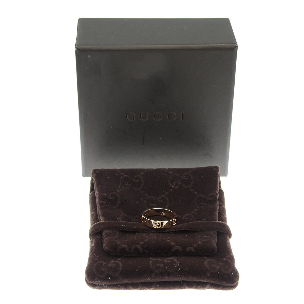 Icon Slim Ring Pink Gold K18PG