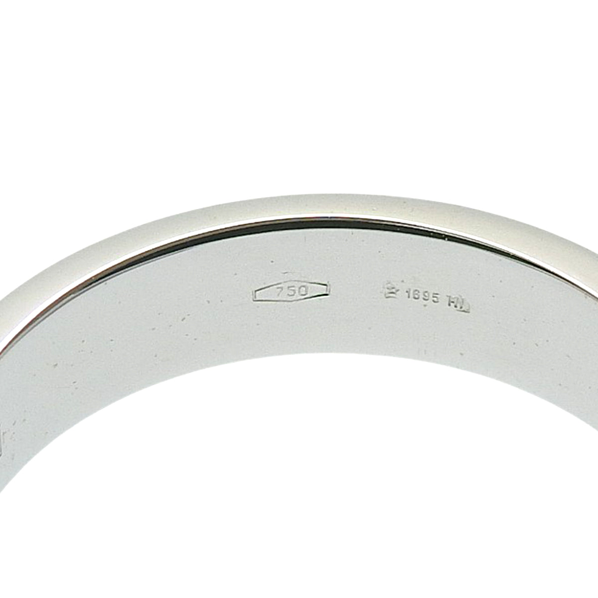 アイコン スリムリング ホワイトゴールド K18WG