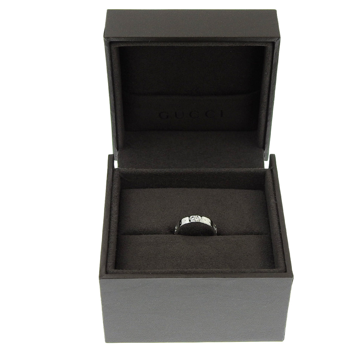Icon Slim Ring White Gold K18WG