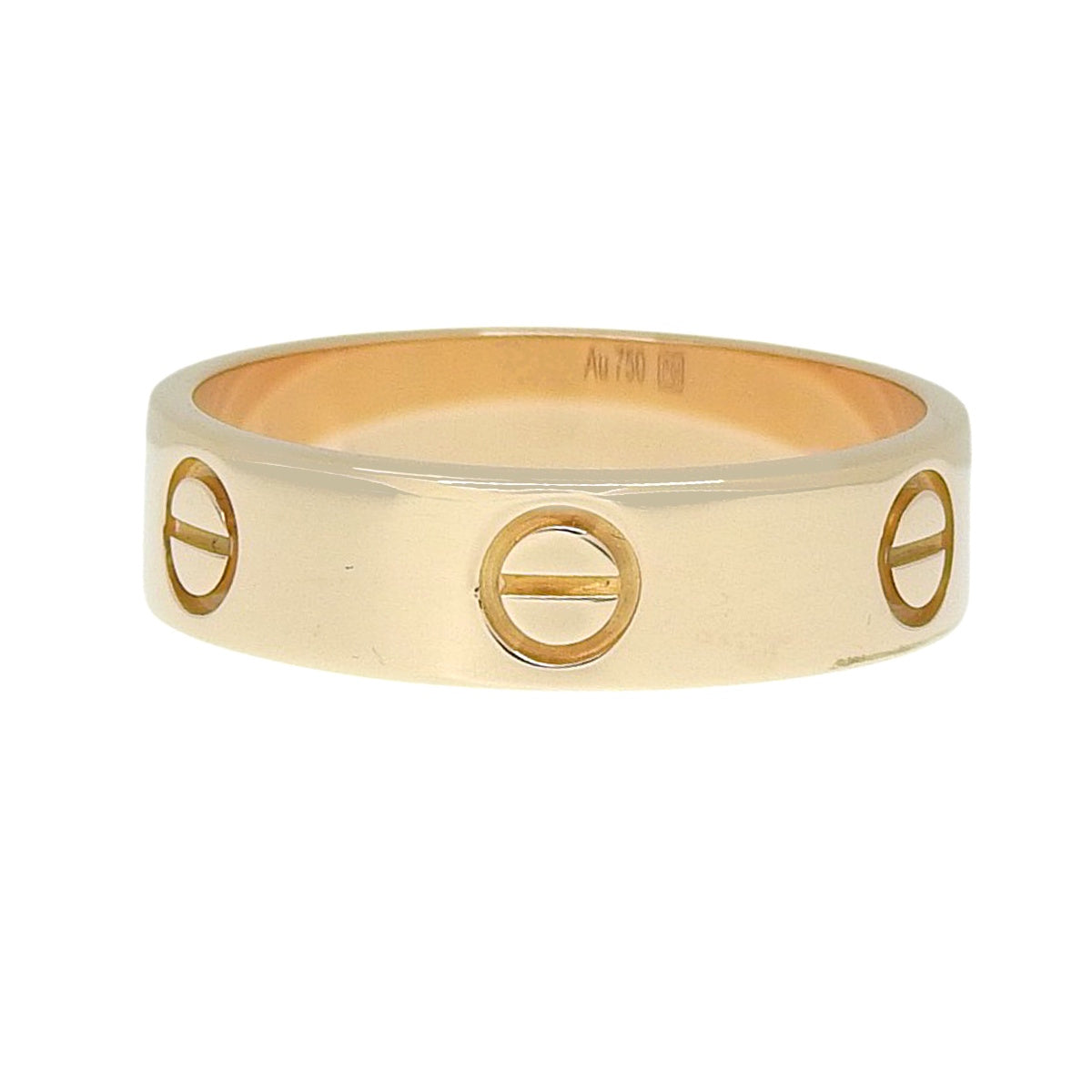 LOVE リング ピンクゴールド K18PG ジュエリー ラブリング