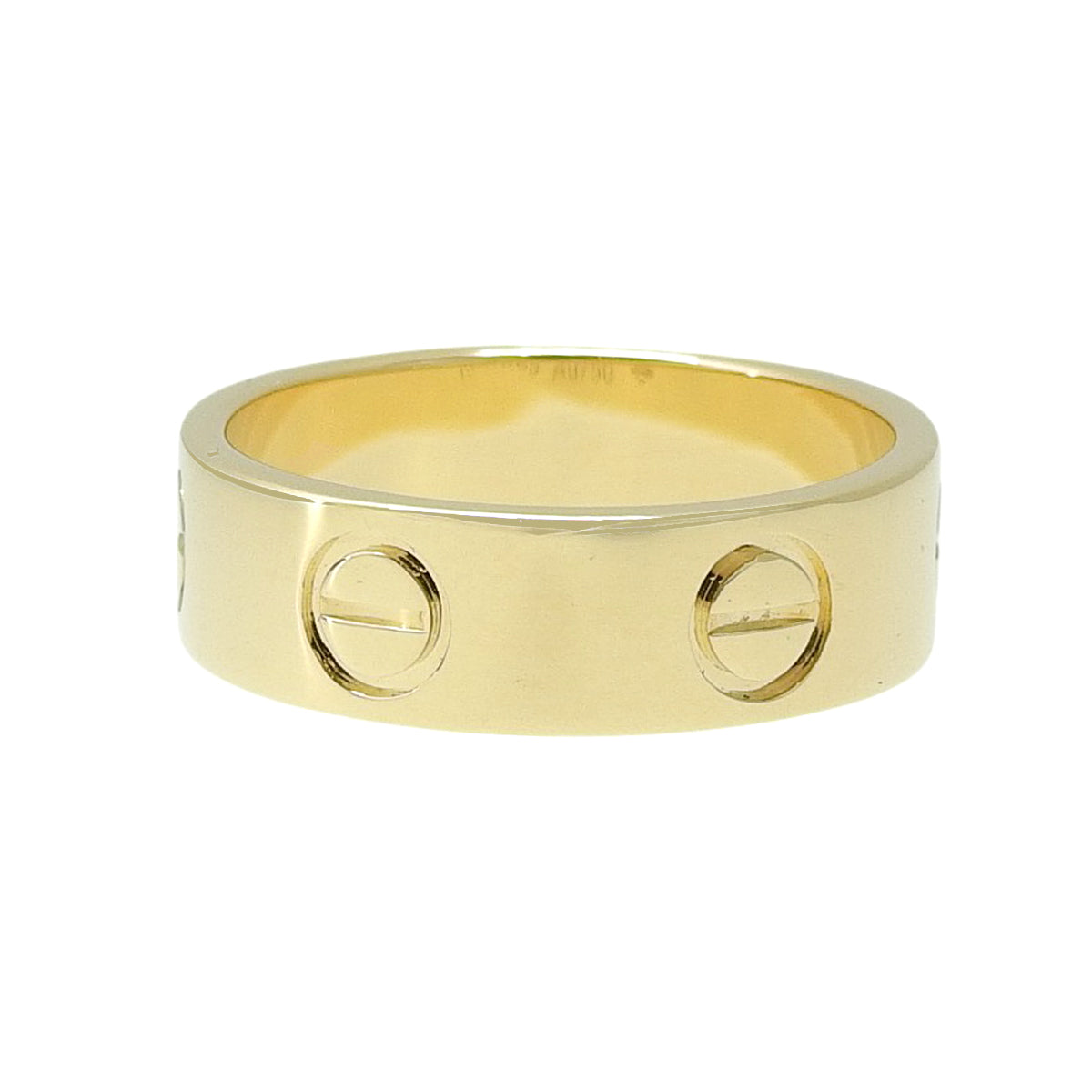 LOVE リング イエローゴールド K18YG