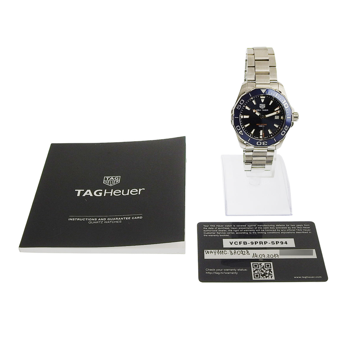 Aquaracer WAY111C.BA0928 SS Blue Quartz Men's