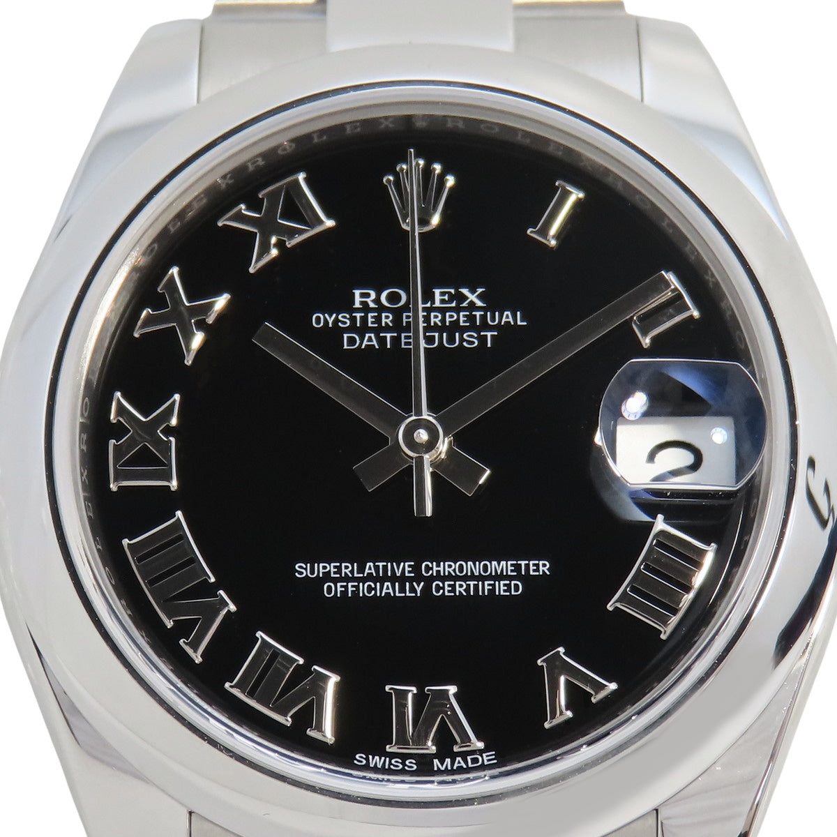 Datejust 178240 SS P-number Black Automatic Unisex