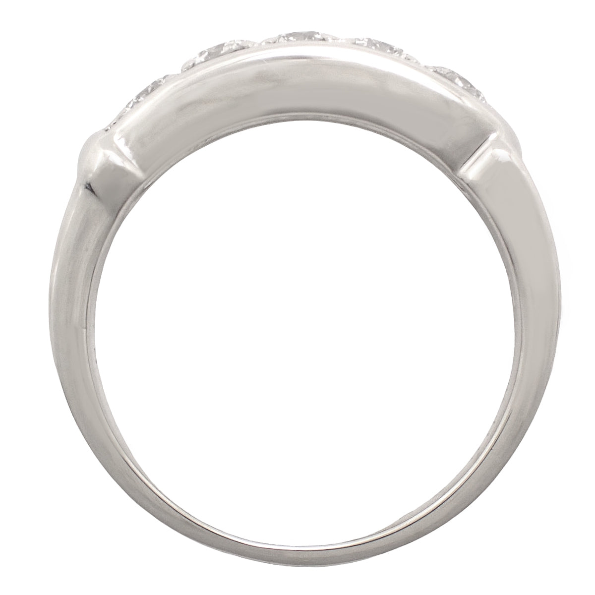 Diamond Ring D0.5 Platinum Pt900 7.2g