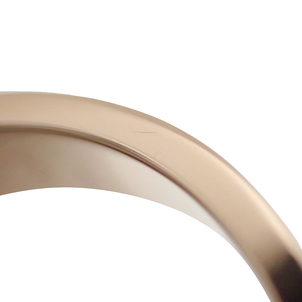 ミニ LOVE リング ピンクゴールド K18PG 51 3.1g