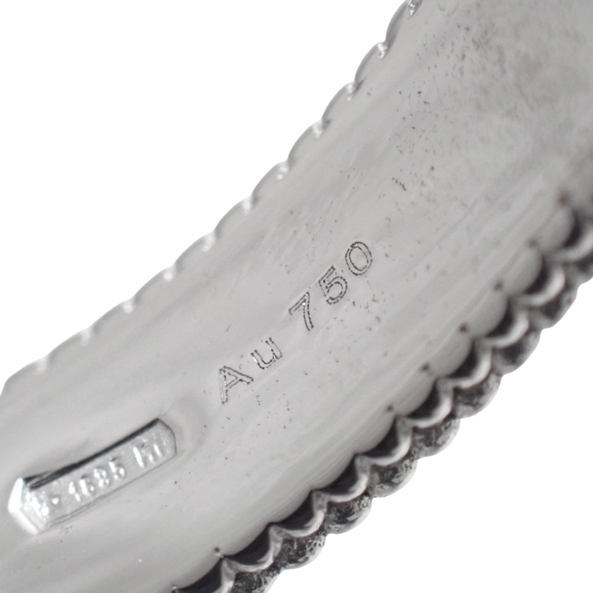 アイコン ブルーム リング ホワイトゴールド K18WG 4.4g