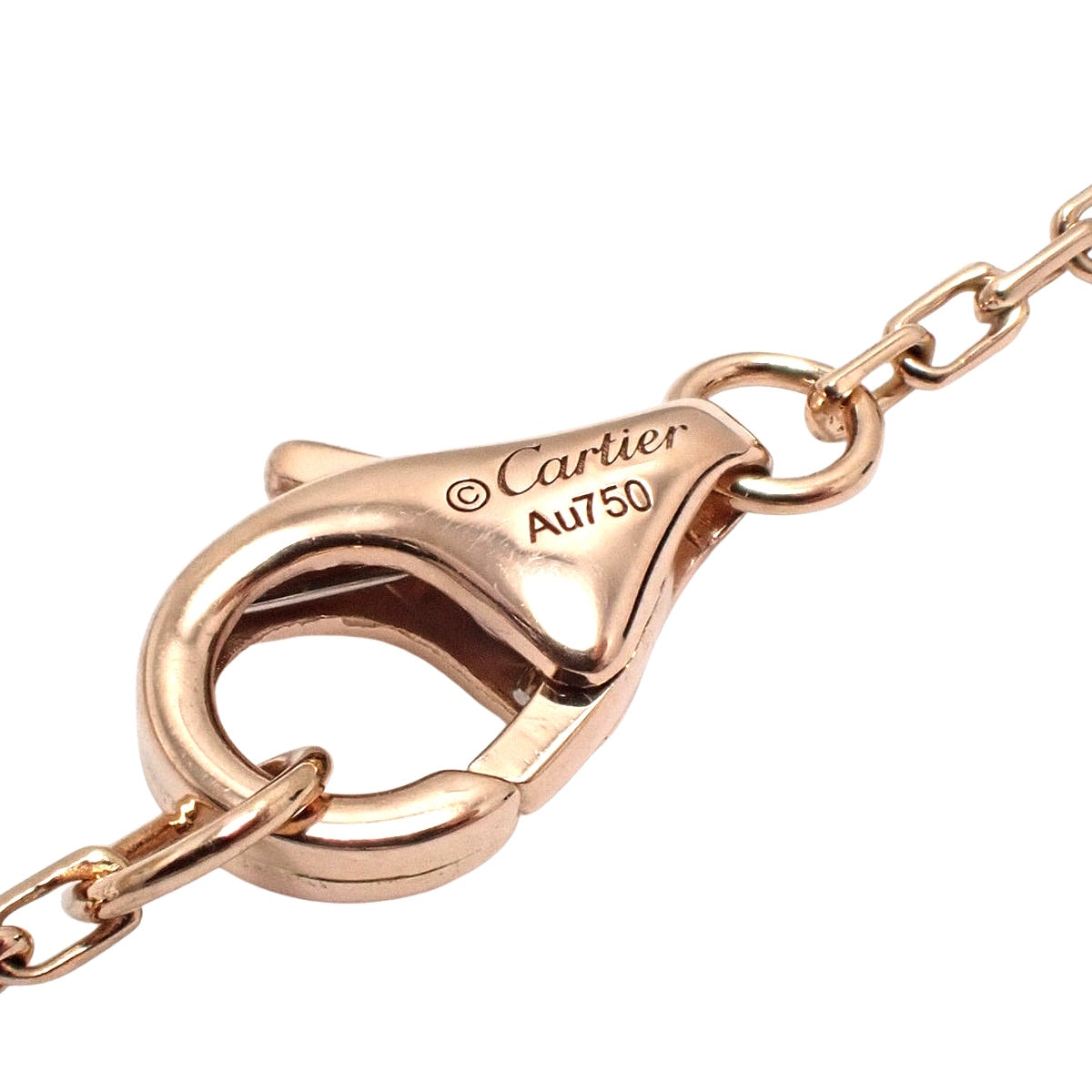 Juste un Clou pendant in 18K pink gold with diamonds