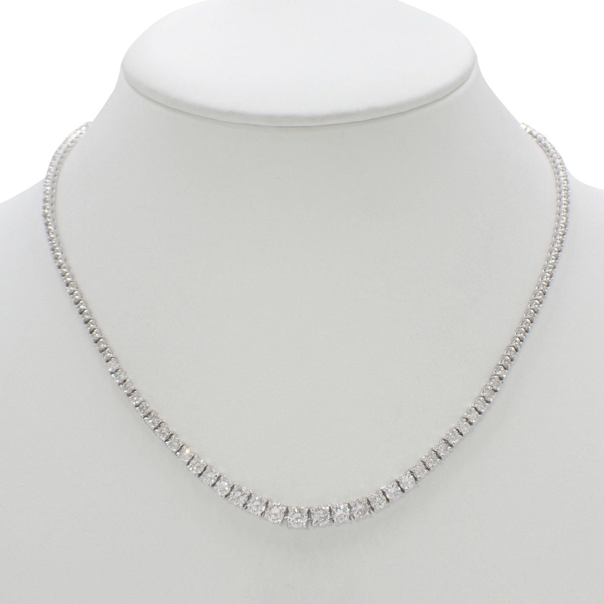 钻石网球项链 D5.00 铂金 Pt850