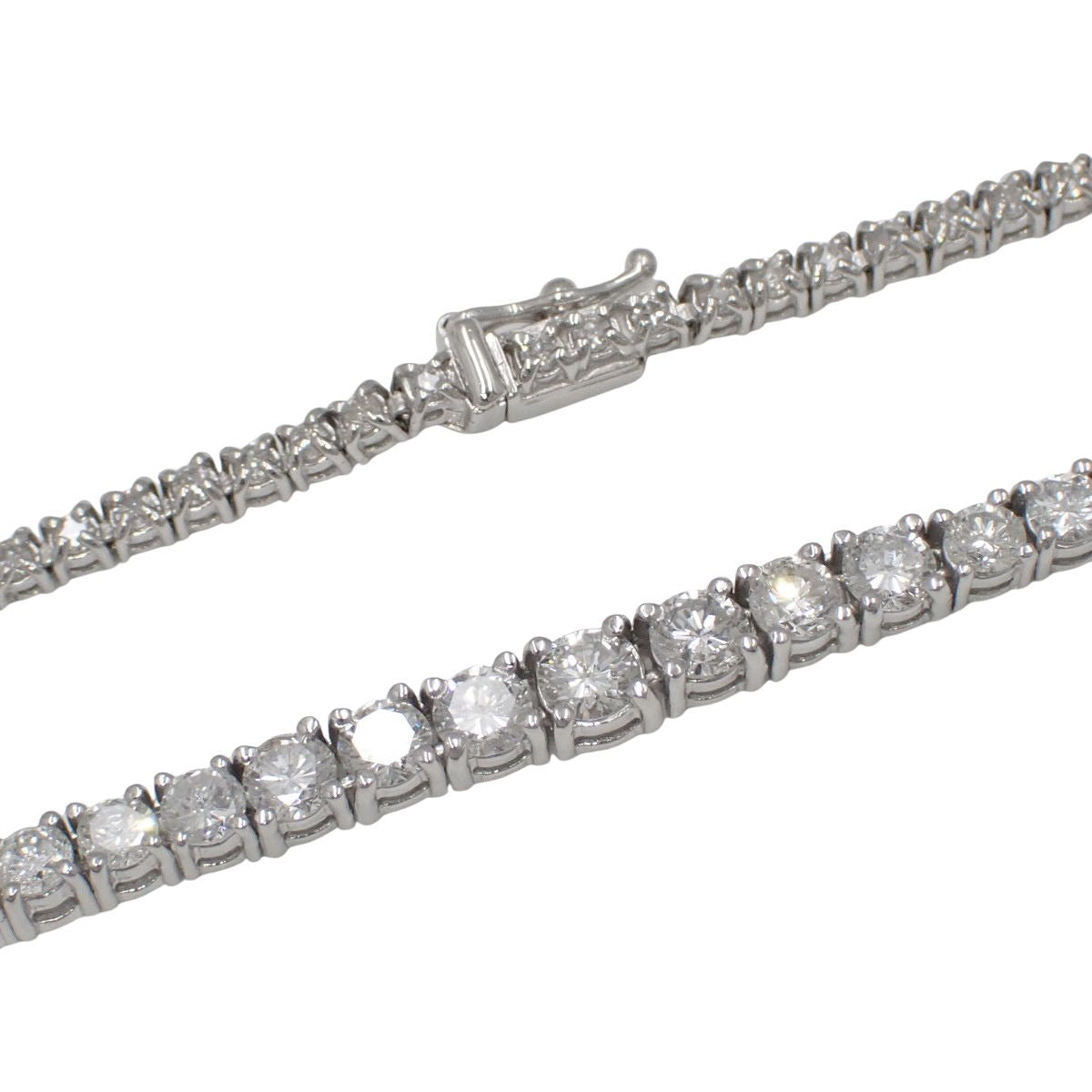 钻石网球项链 D5.00 铂金 Pt850