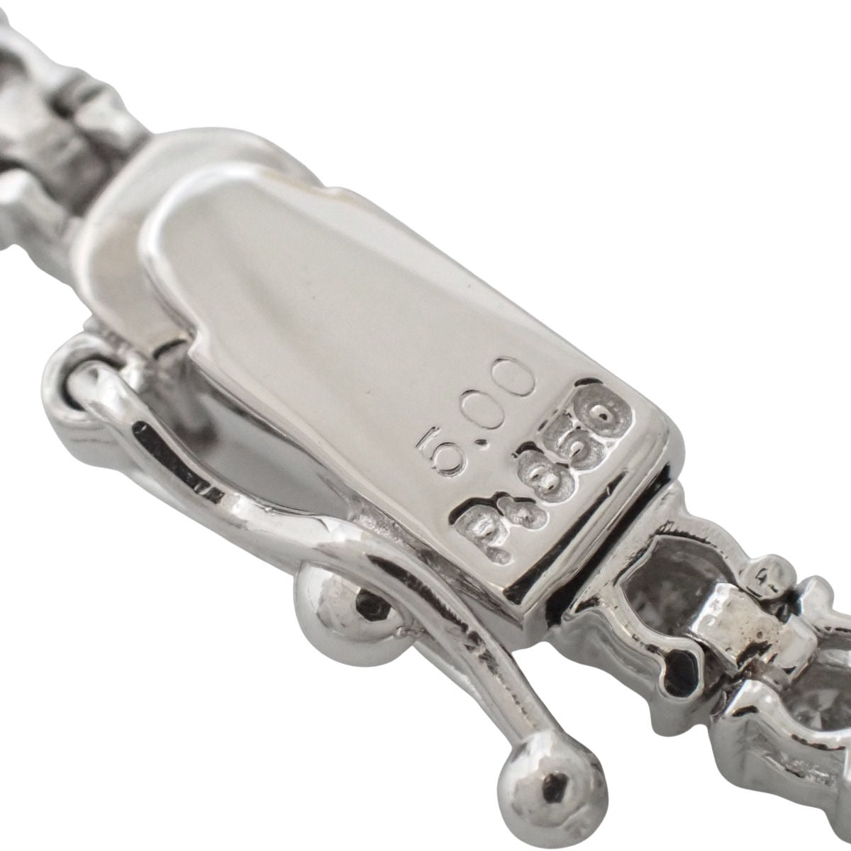 ダイヤモンド テニスネックレス D5.00 プラチナ Pt850