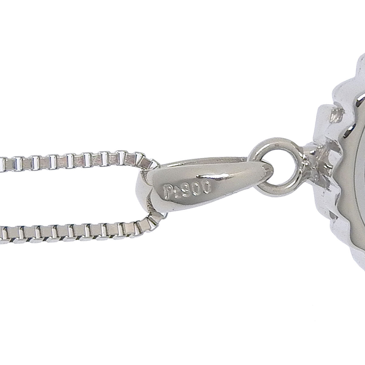 Ruby and Diamond Pendant R1.09/D0.44 Platinum Pt900 Pt850 7.8g