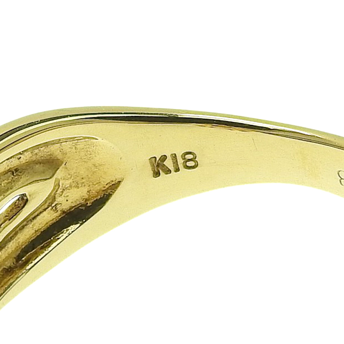 Diamond Flower Ring D0.58 Yellow Gold K18YG