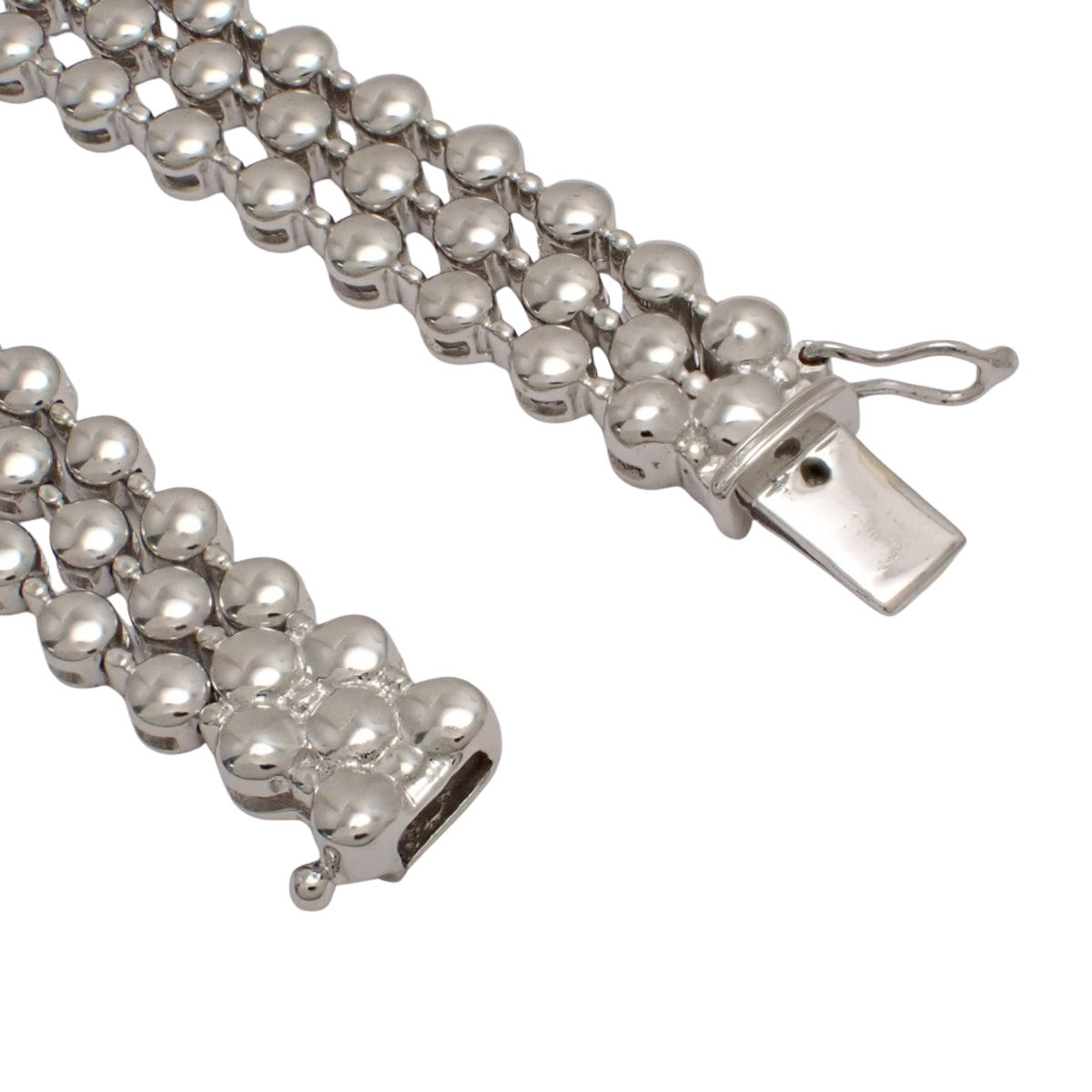 ダイヤモンド ネックレス D3.02 ホワイトゴールド K18WG 49.6g