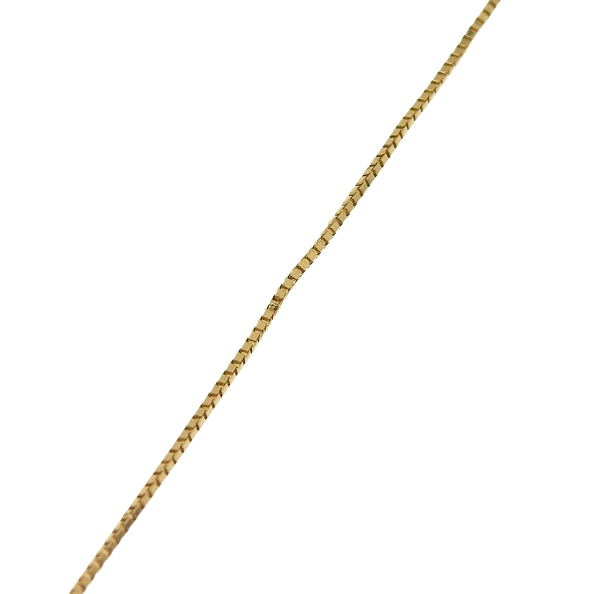 Star Diamond Necklace D0.20 Yellow Gold K18YG 4.3g