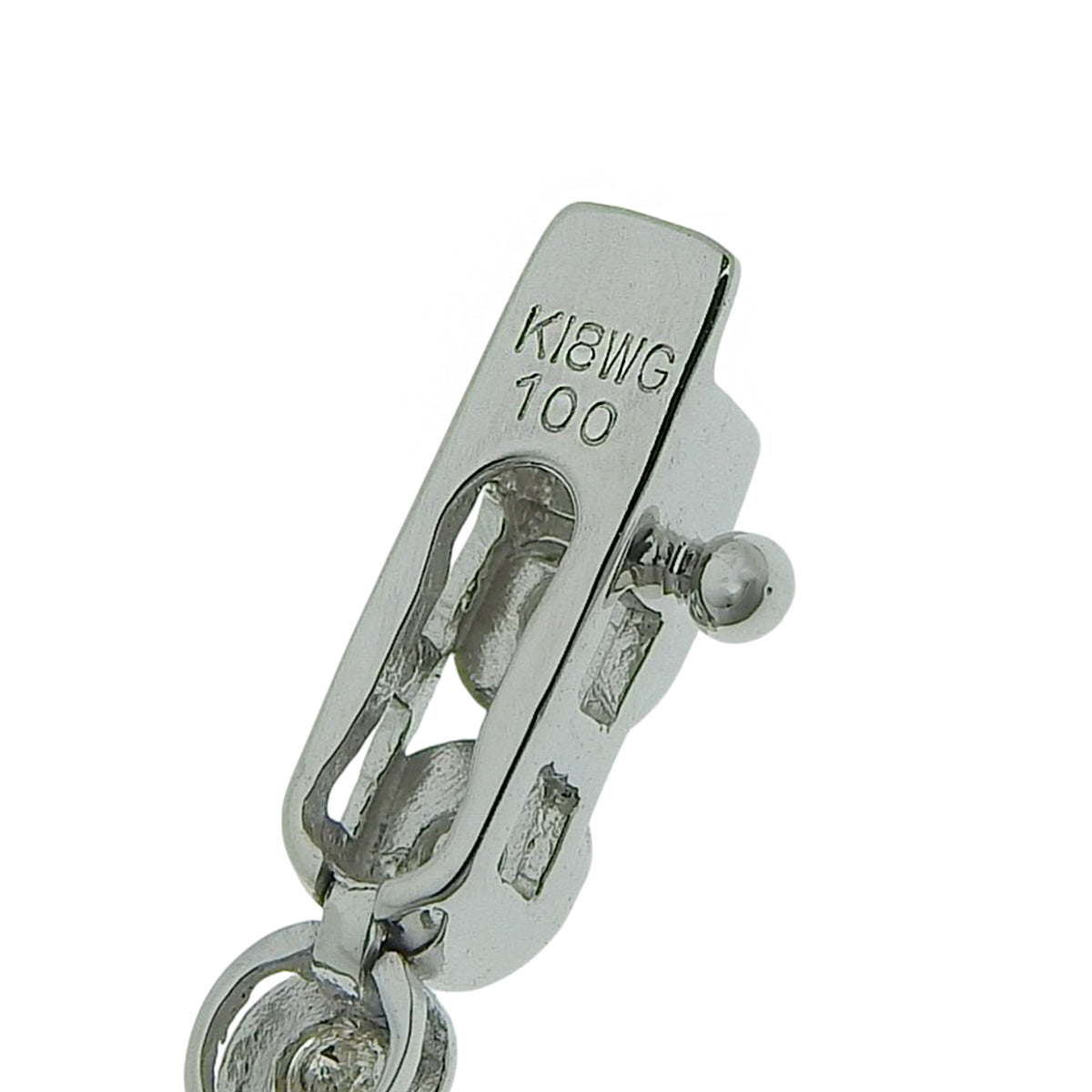 ダイヤモンド テニスブレスレット D1.00 ホワイトゴールド K18WG