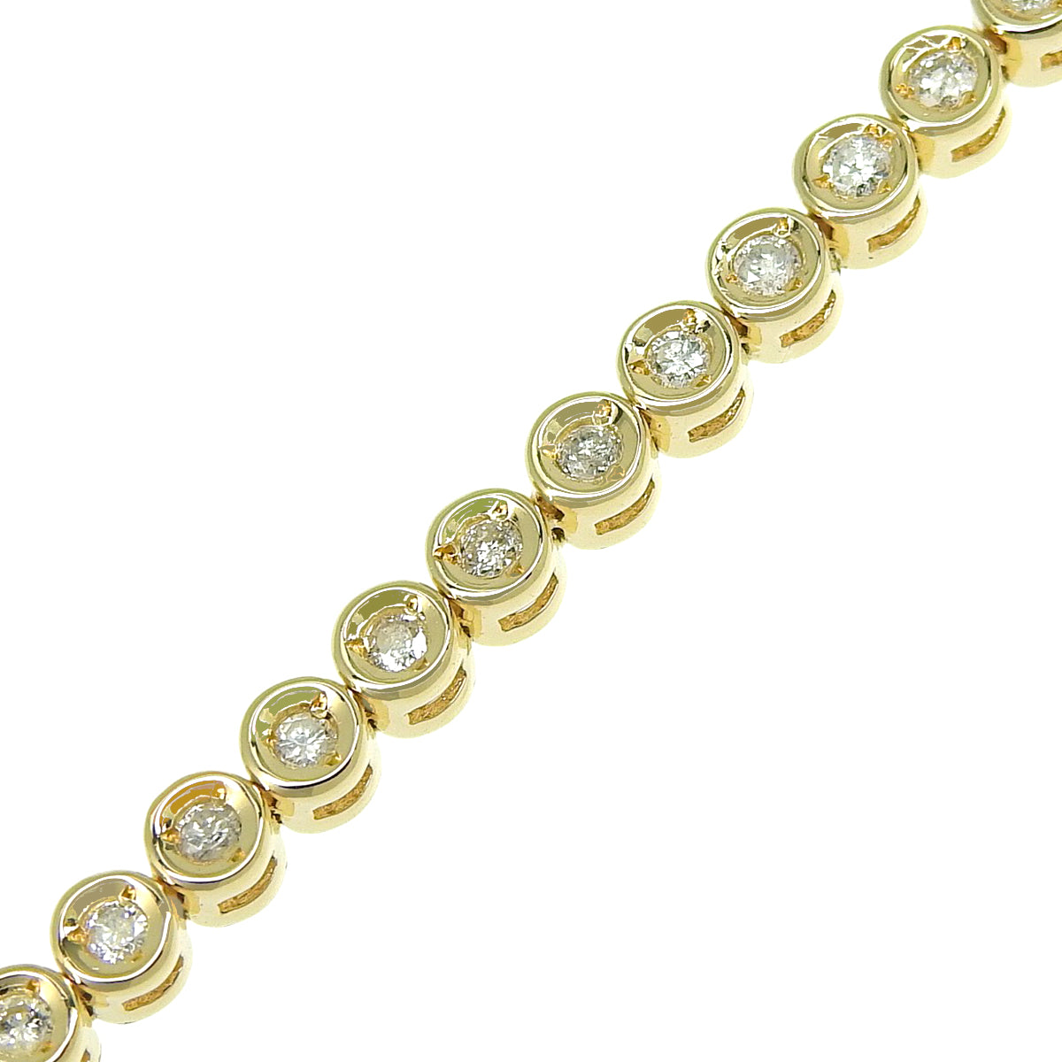 Diamond Tennis Bracelet D1.07 Yellow Gold K18YG