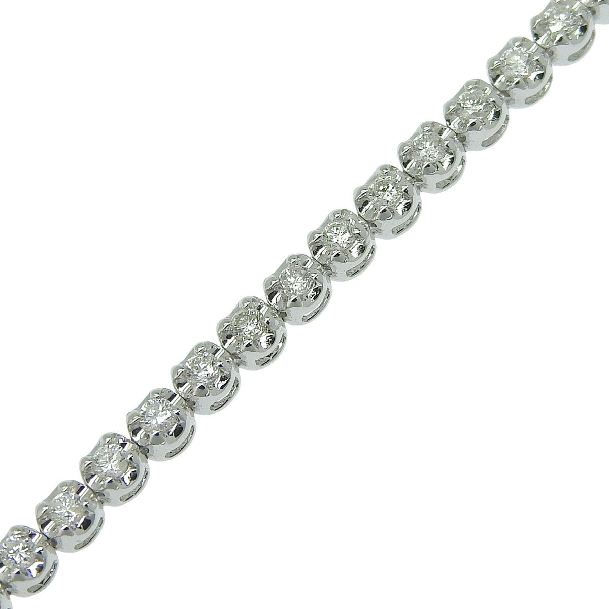 Diamond Tennis Bracelet D1.00 White Gold K18WG