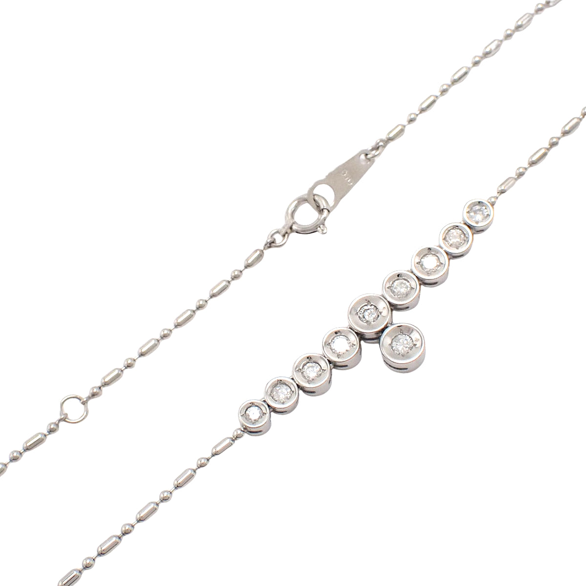 Diamond Necklace D0.50 Platinum Pt850 8.1g
