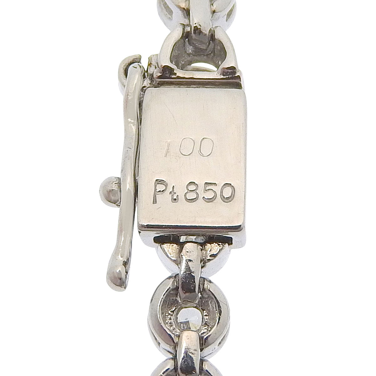 テニスブレスレット D1.00 プラチナ Pt850 12.9g