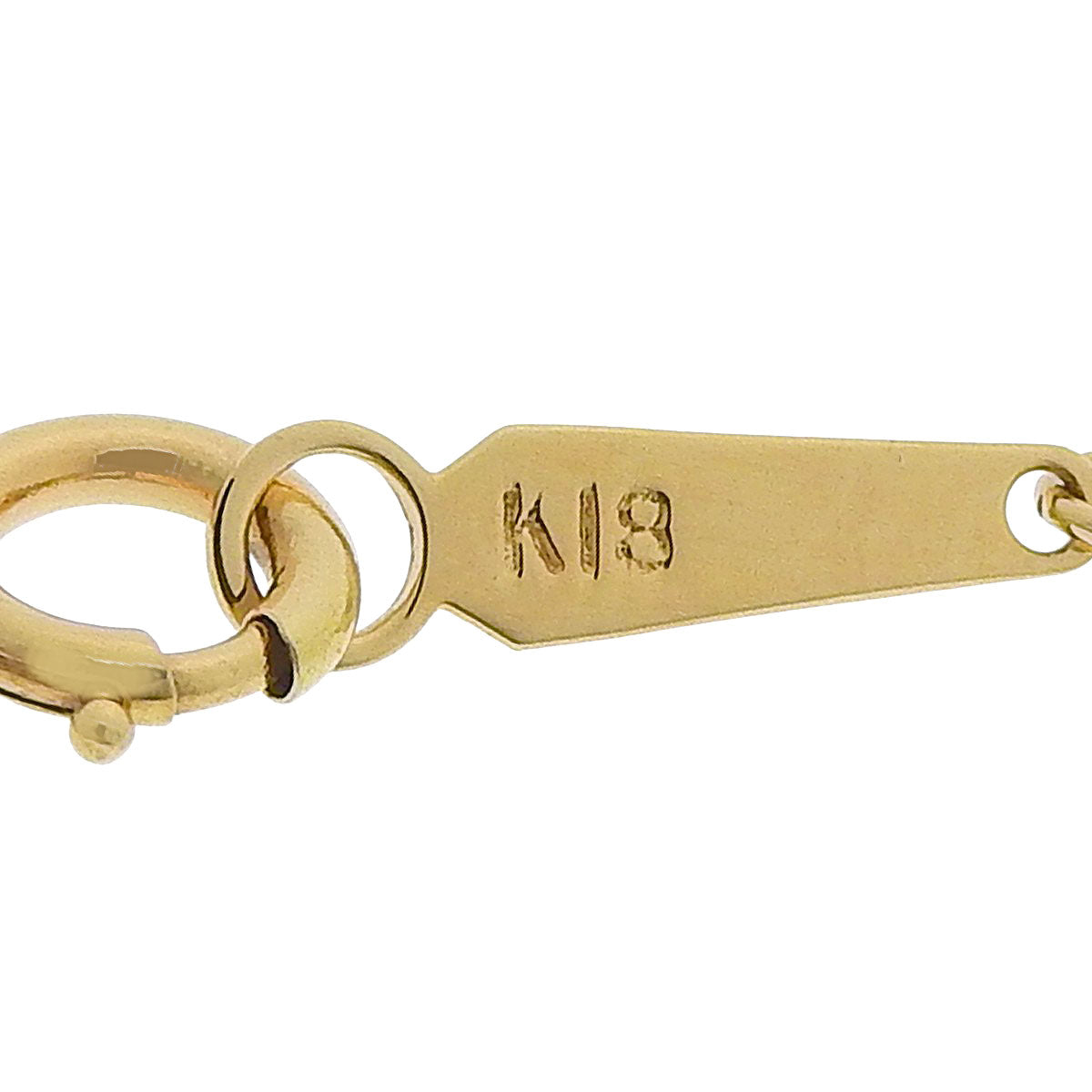 四芒星 ダイヤモンド ネックレス D0.30 イエローゴールド K18YG 4.6g