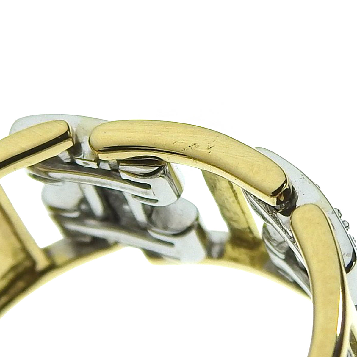 H motif diamond ring D0.50 K18YG WG