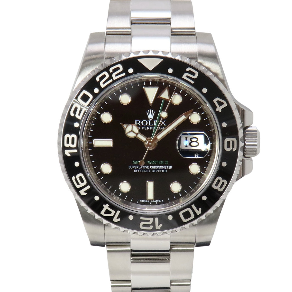 GMTマスター2 116710LN SS ランダム番 ブラック 自動巻き メンズ