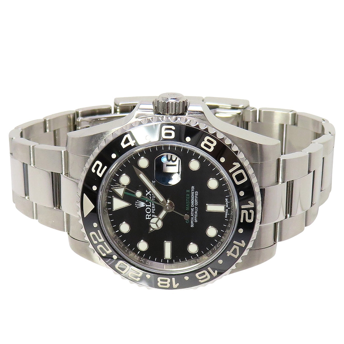 GMT-Master II 116710LN 不锈钢随机编号黑色自动男士腕表