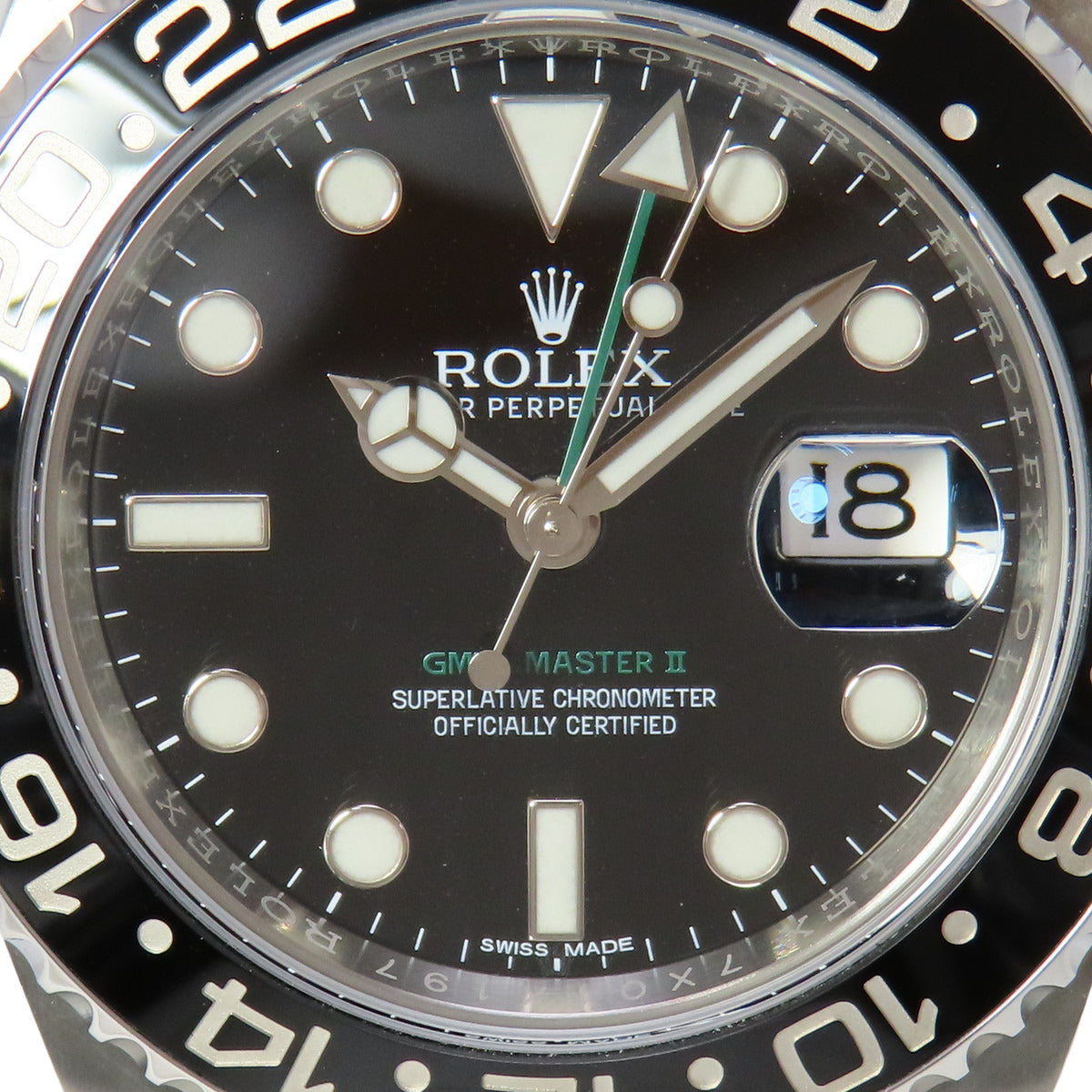 GMT-Master II 116710LN 不锈钢随机编号黑色自动男士腕表