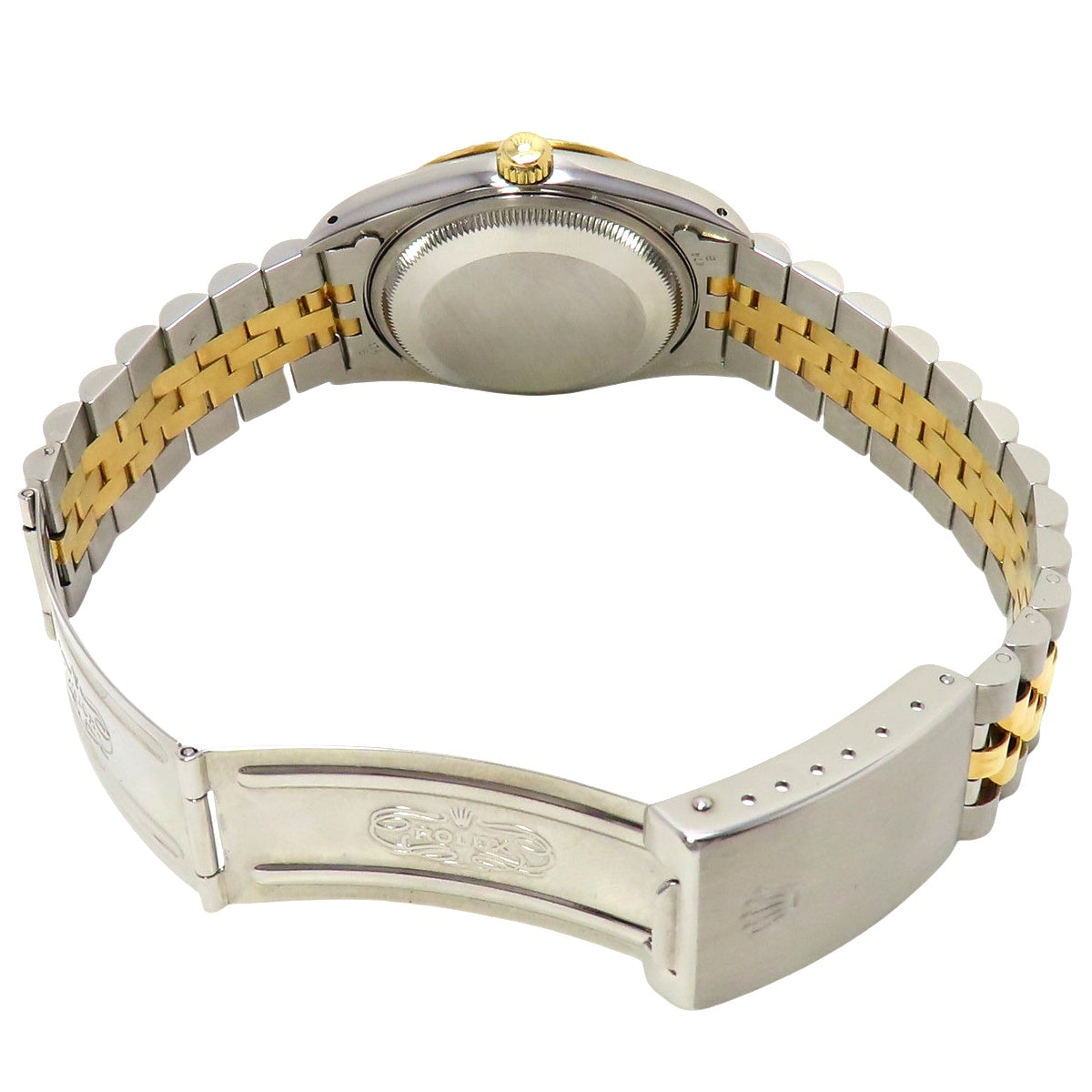 蚝式恒动日历型 15223 YG/SS L 香槟金自动男士腕表