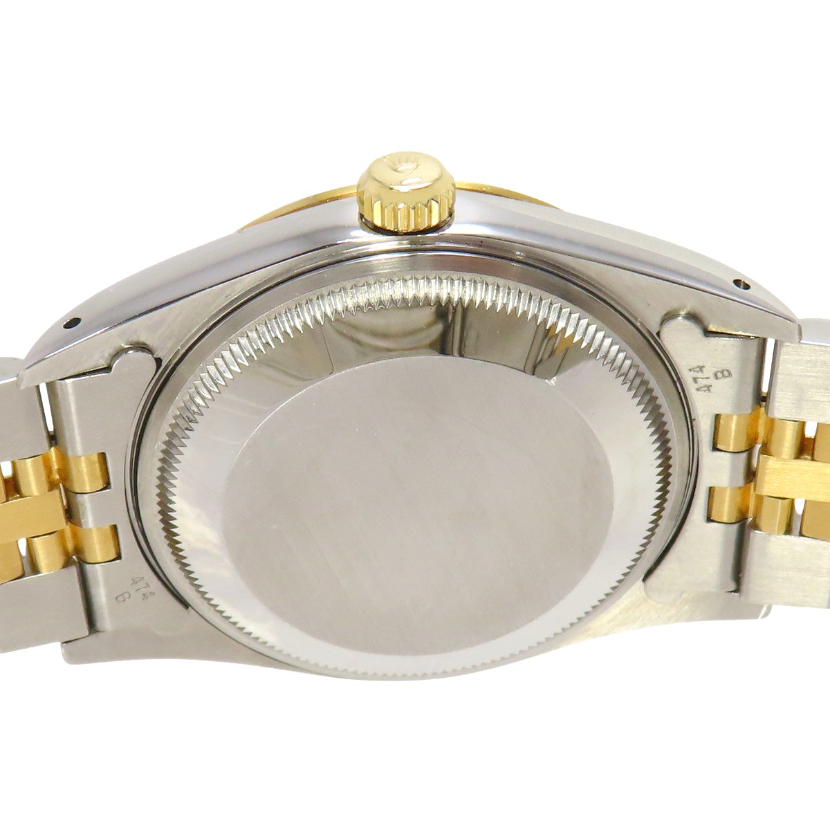 蚝式恒动日历型 15223 YG/SS L 香槟金自动男士腕表