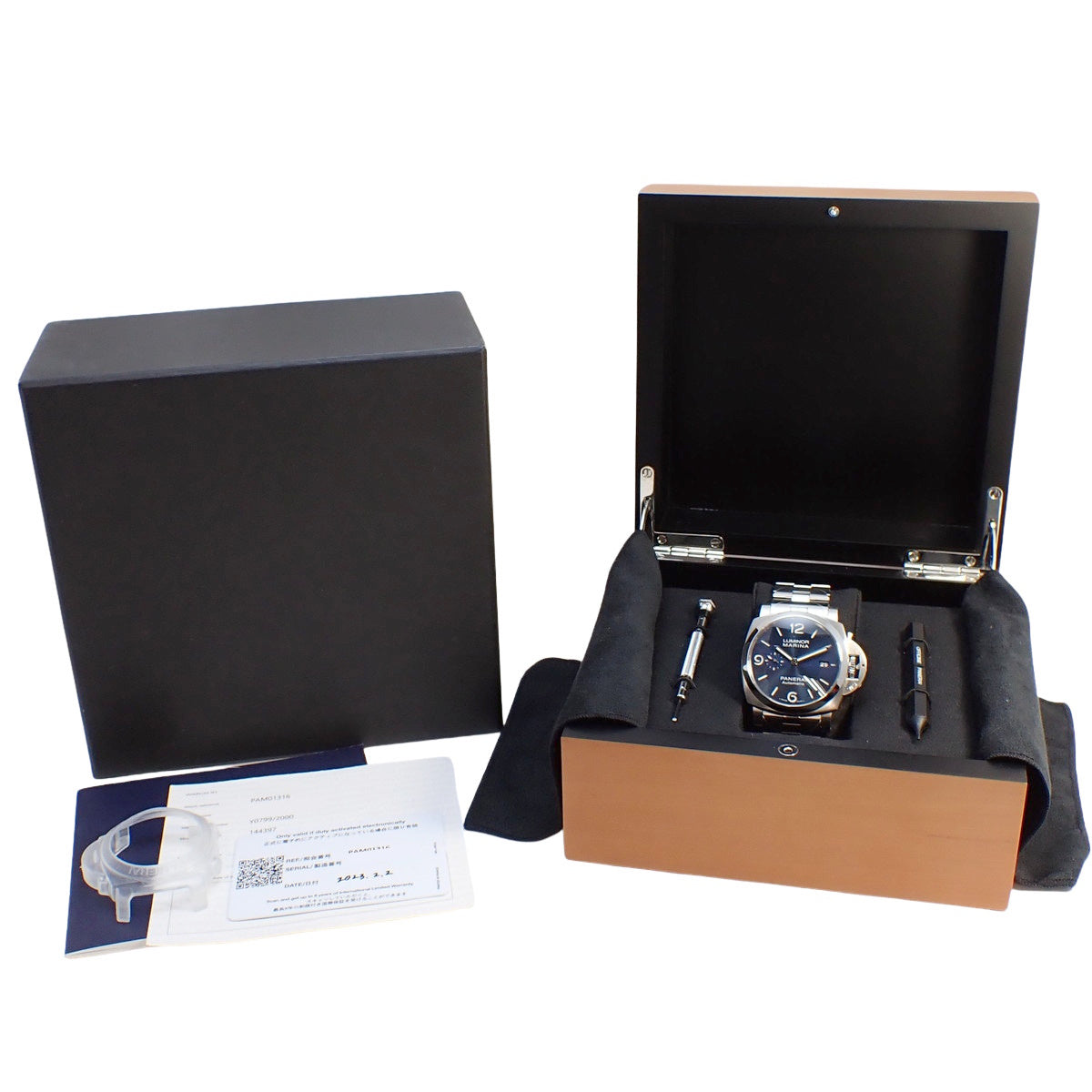 Luminor Marina Specchio Blue PAM01316 SS Automatic Men's