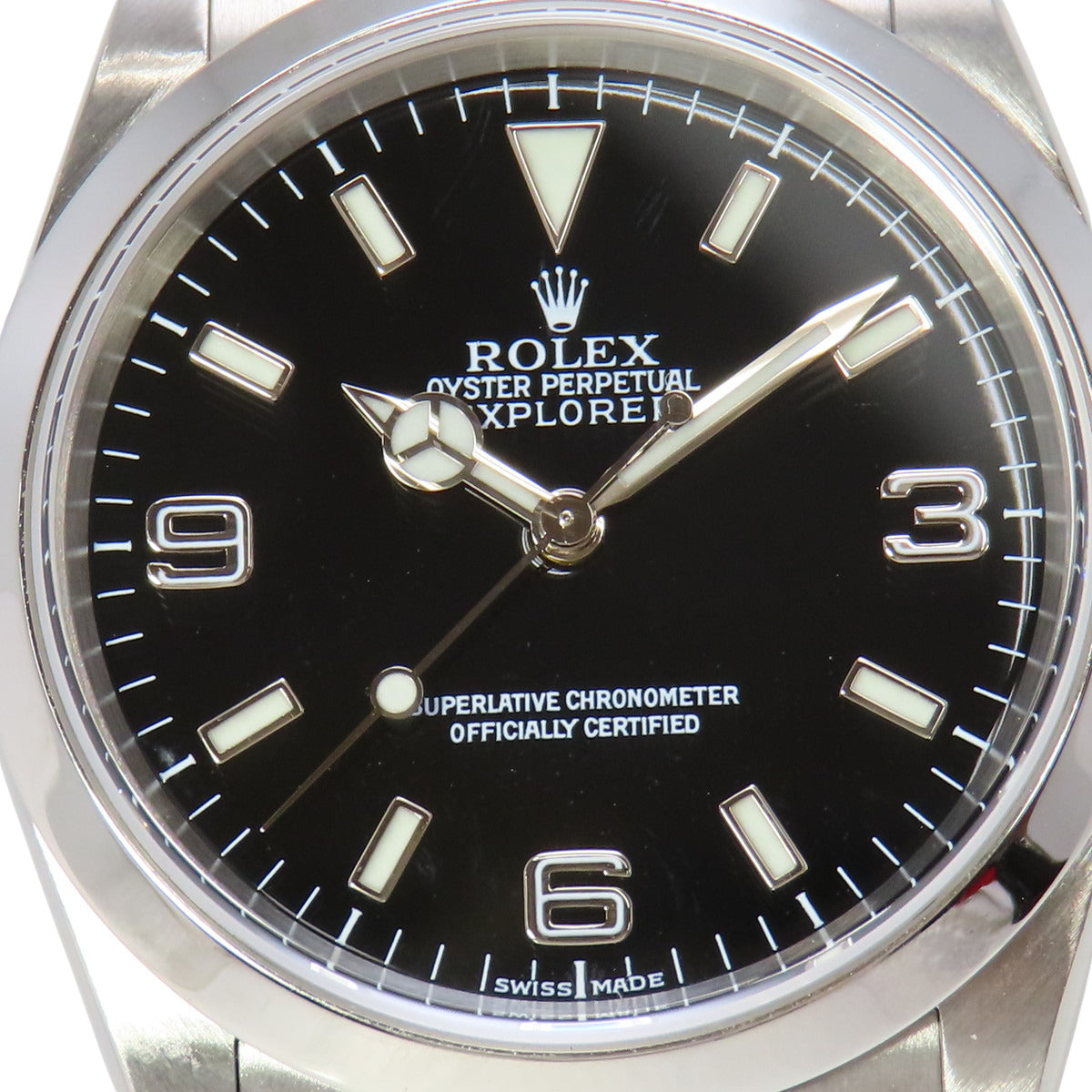 Explorer 1 114270 SS Y 黑色自动男士腕表