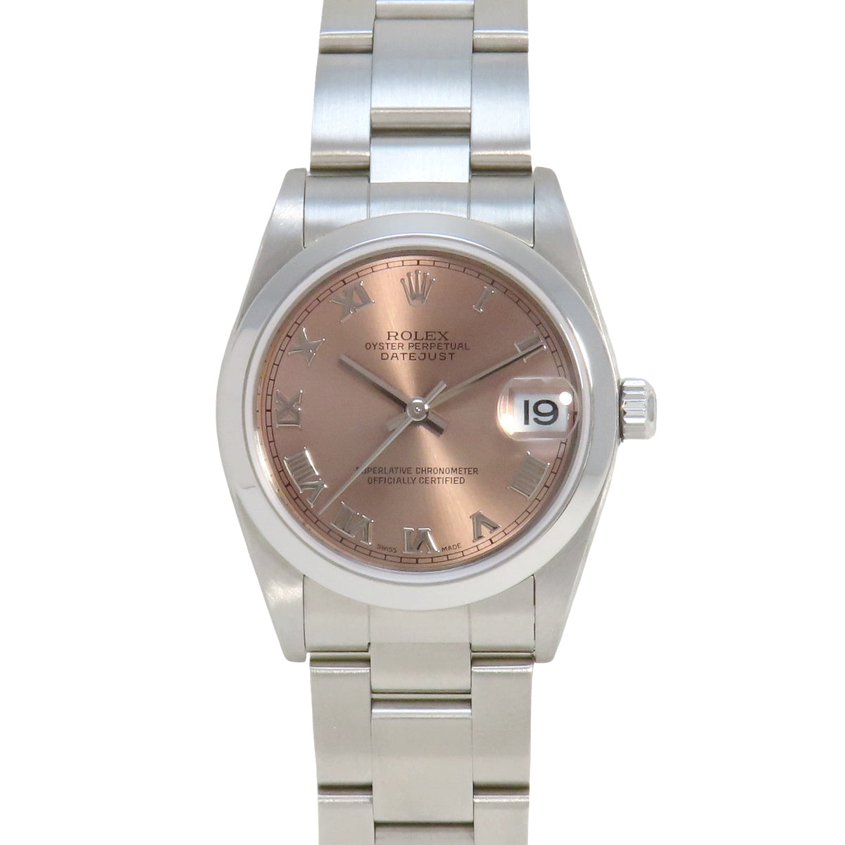Datejust 78240 SS K-number 粉色自动上链男女通用腕表