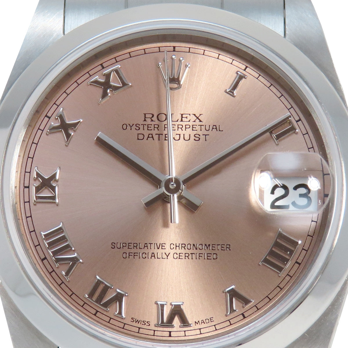 Datejust 78240 SS K-number 粉色自动上链男女通用腕表