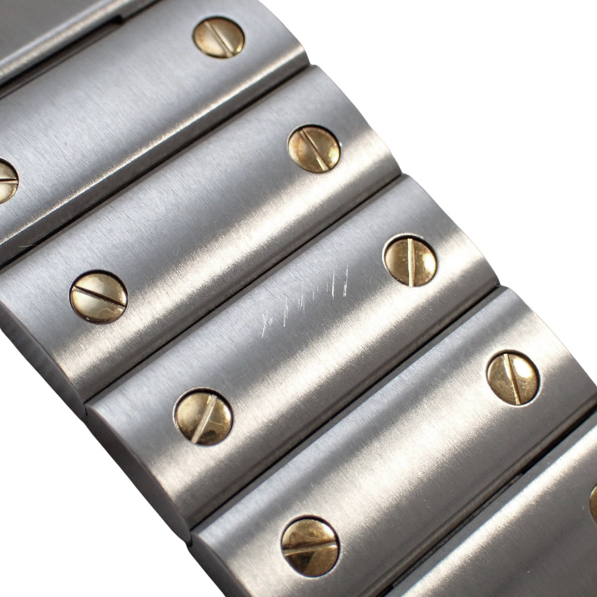 Santos de Cartier Watch LM W2SA0030 YG/SS Black Automatic Men's