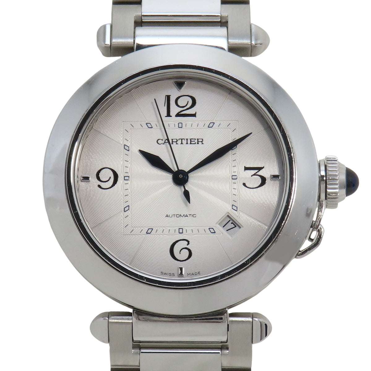 パシャ ドゥ カルティエ WSPA0009 SS シルバー 自動巻き メンズ