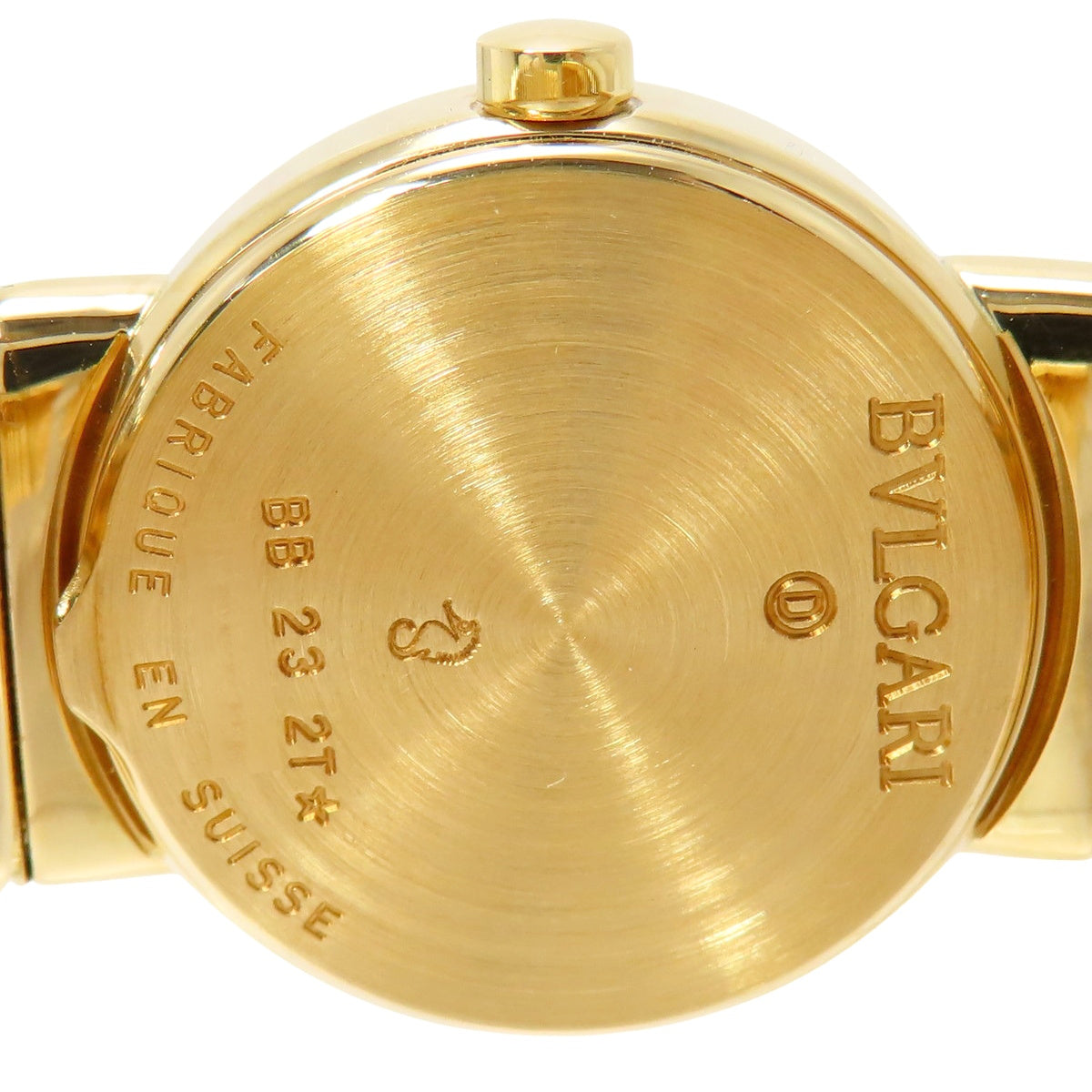 Bvlgari Bvlgari Tubogas BB232T YG Black Quartz Women's