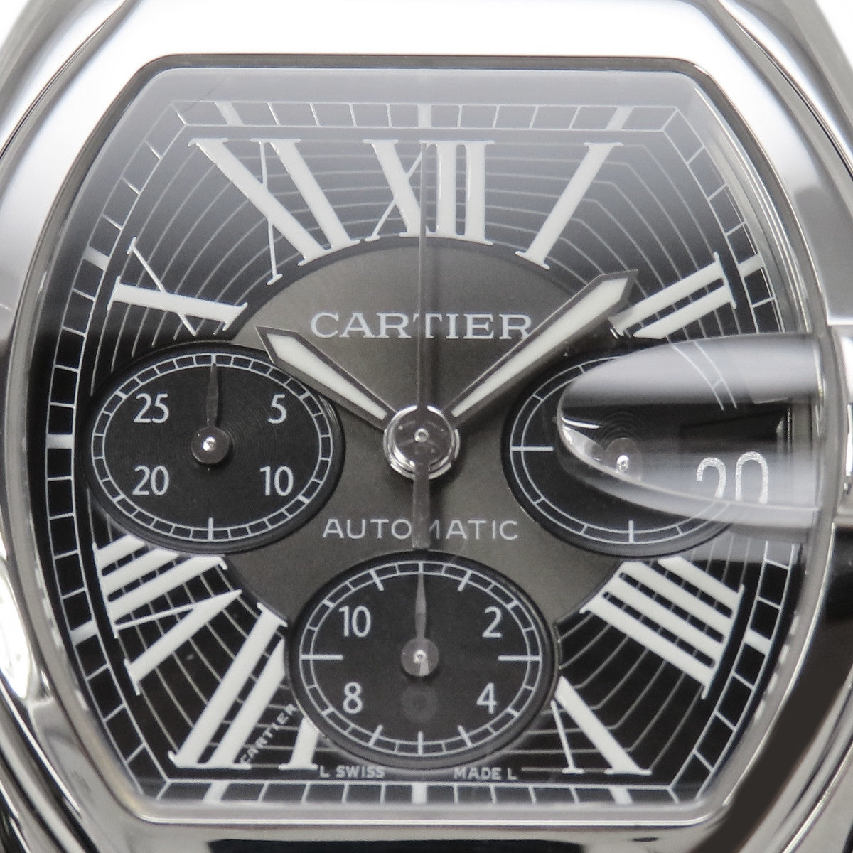 Roadster Chrono W62020X6 SS Black Automatic Men's
