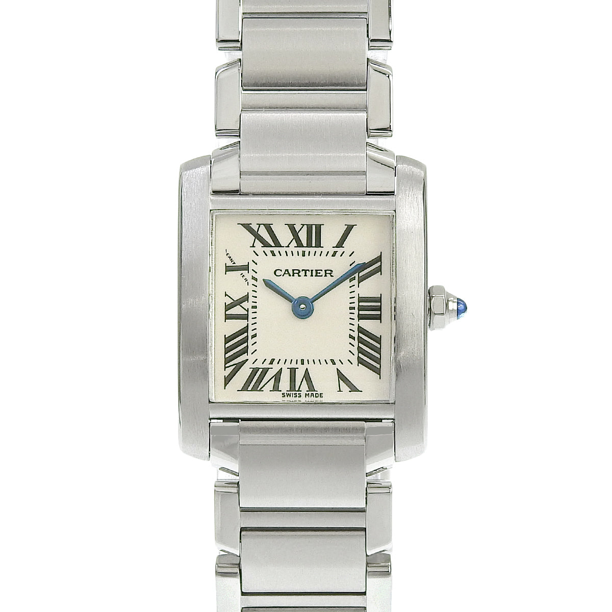 Tank Française SM W51008Q3 White Quartz Women's