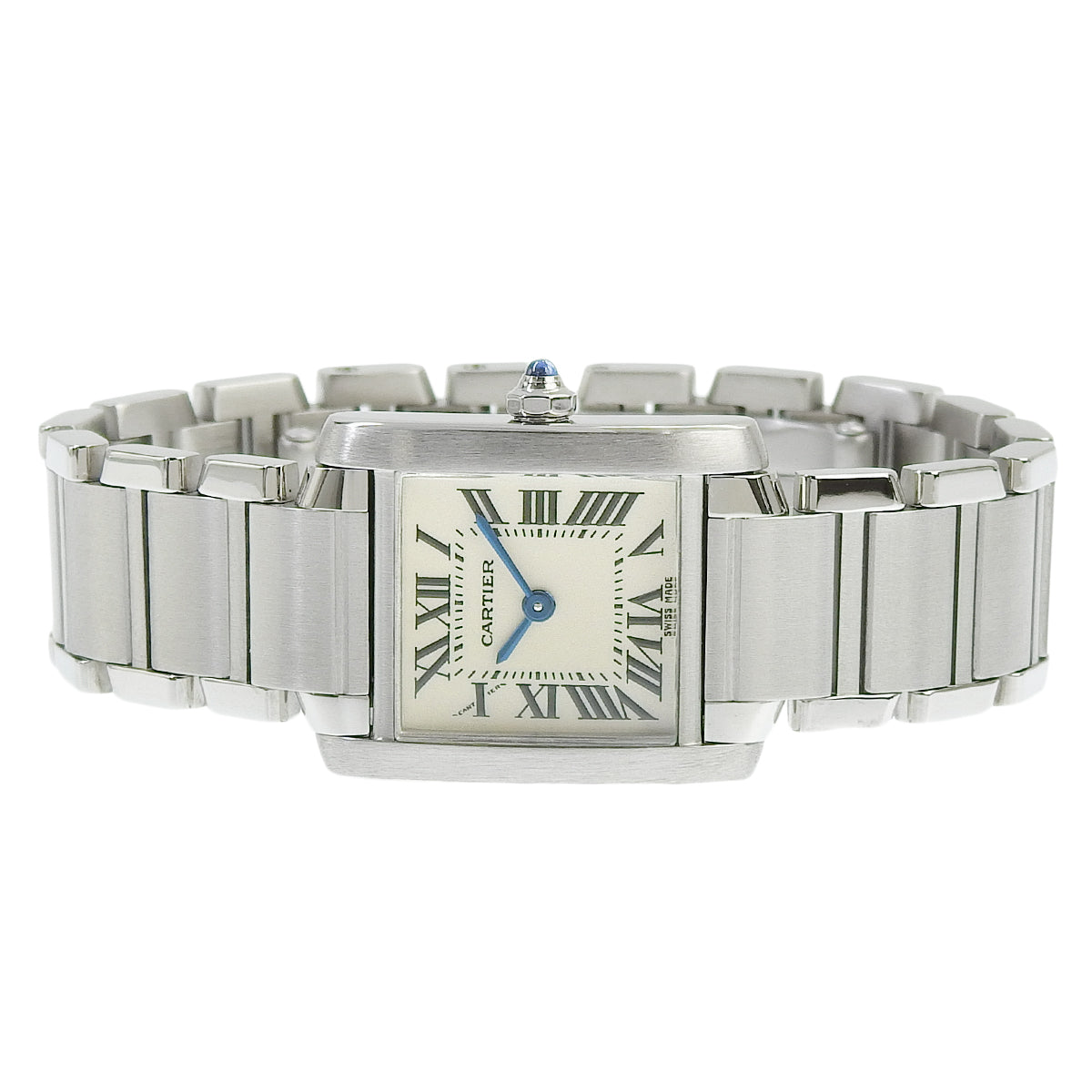 Tank Française SM W51008Q3 White Quartz Women's