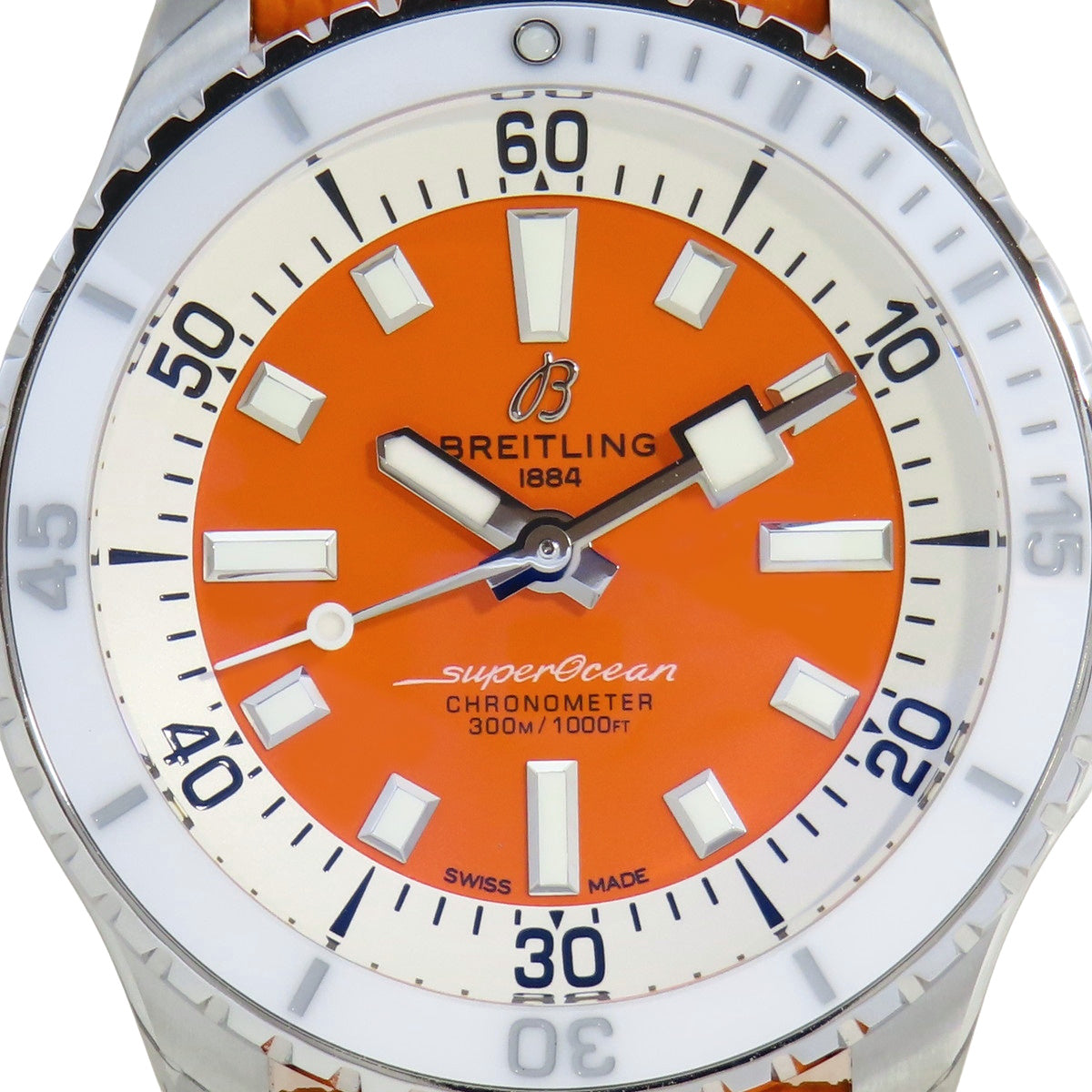Superocean Automatic 36 A17377 SS 橙色男士自动腕表
