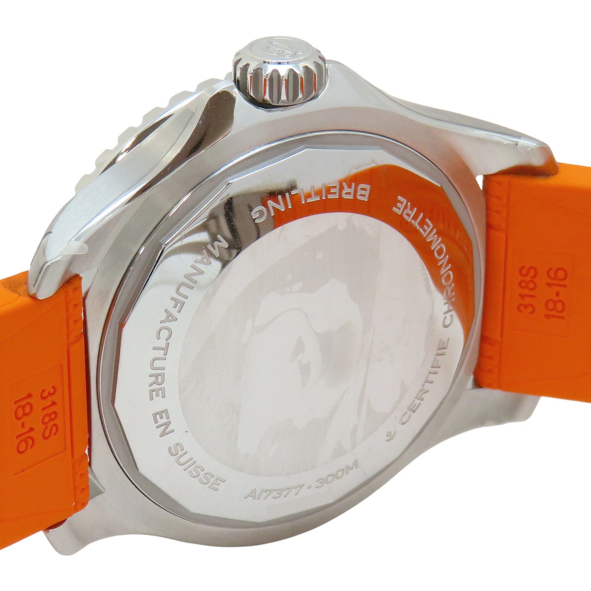 Superocean Automatic 36 A17377 SS 橙色男士自动腕表