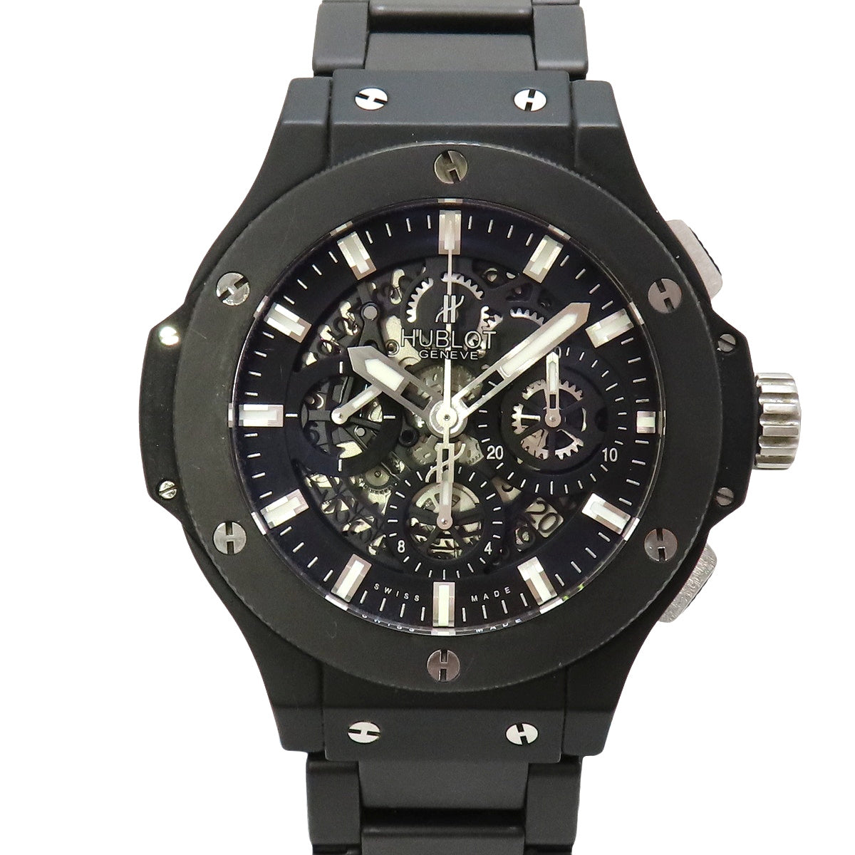 ビッグバン アエロバン ブラックマジック 311.CI.1170.CI CE/TI ブラックスケルトン 自動巻き メンズ