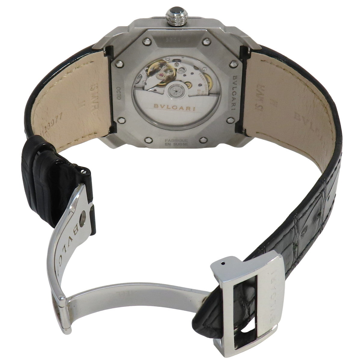 Octo BGO41S SS Black Automatic Men's Watch