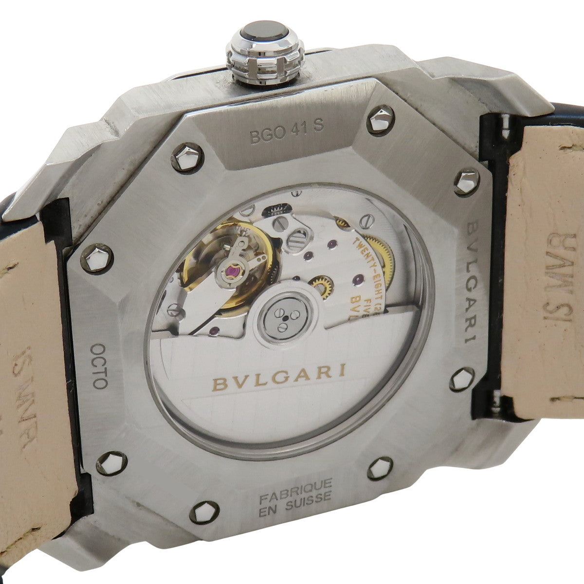 Octo BGO41S SS Black Automatic Men's Watch