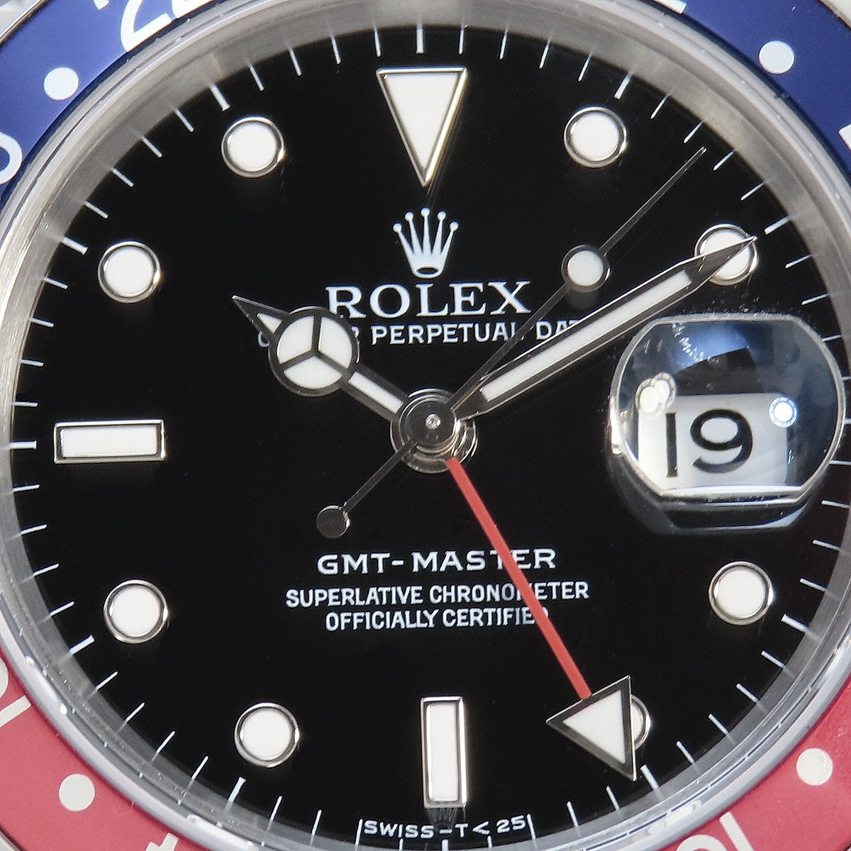 GMT-Master 16700 SS S-number Black Automatic Men's