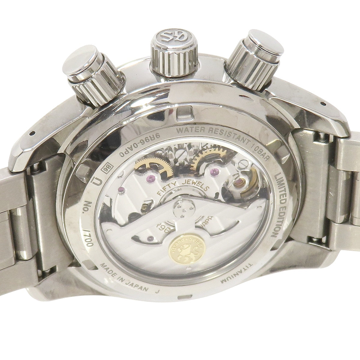 舒卡布拉运动系列15周年纪念款SBGC247 TI Spring Drive男士腕表