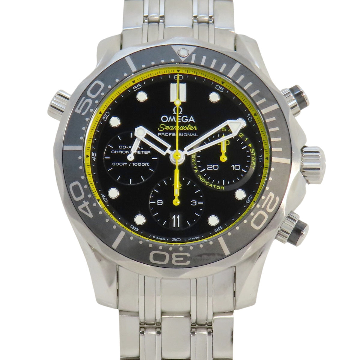 スピードマスターダイバー300 212.30.44.50.01.001 SS ブラック 自動巻き メンズ