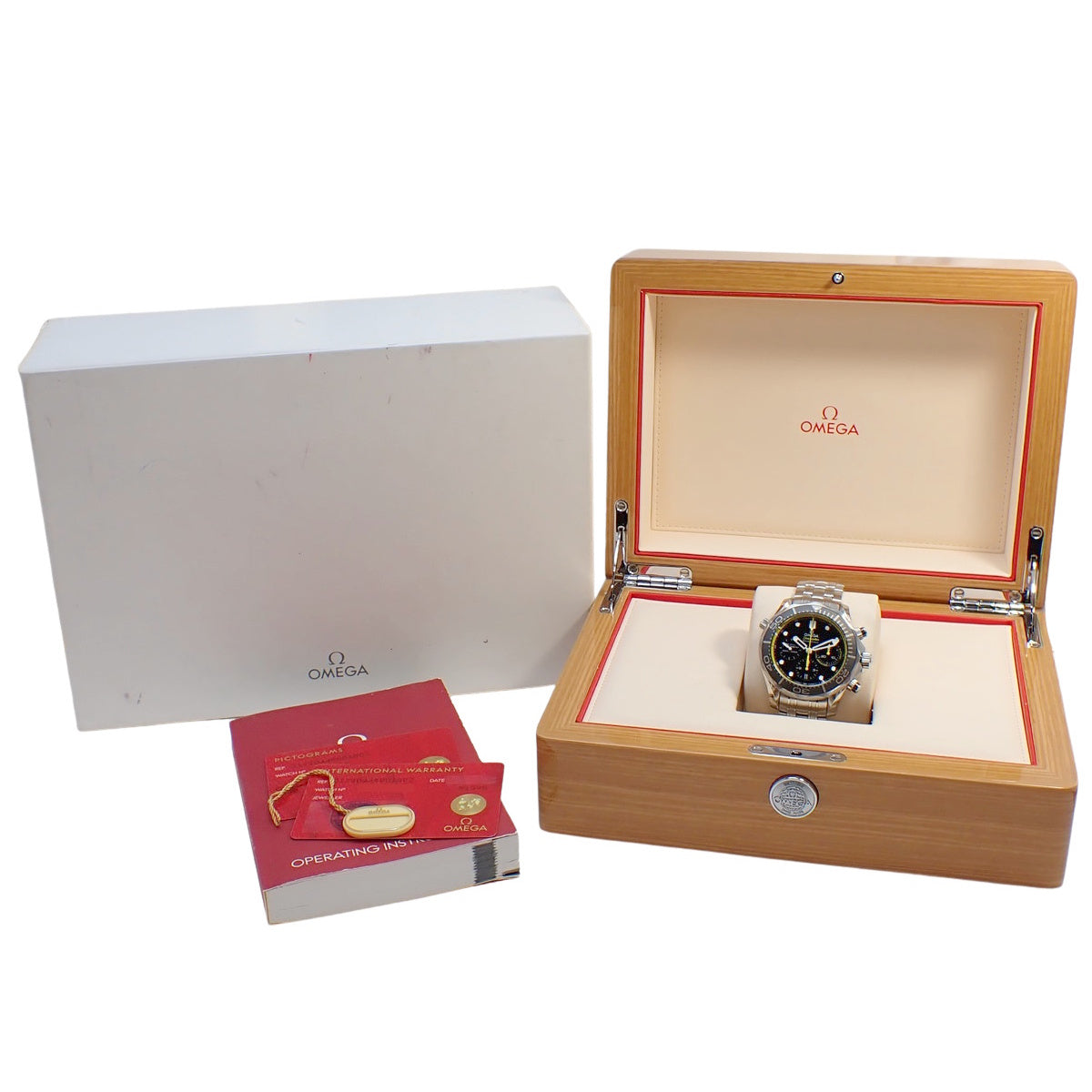 スピードマスターダイバー300 212.30.44.50.01.001 SS ブラック 自動巻き メンズ